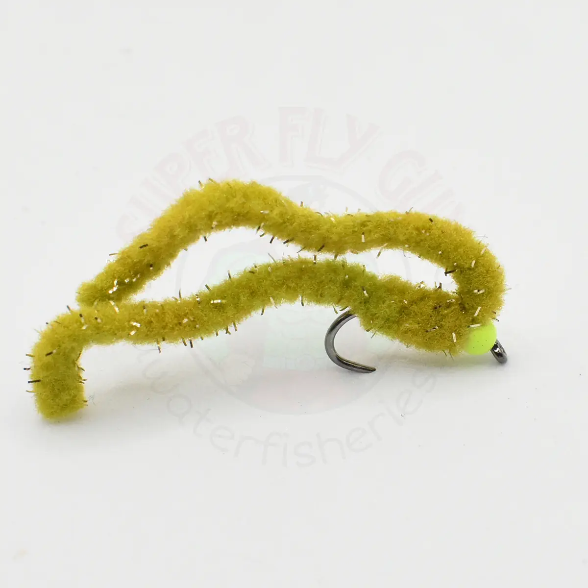 Shimmer Worm - Olive
