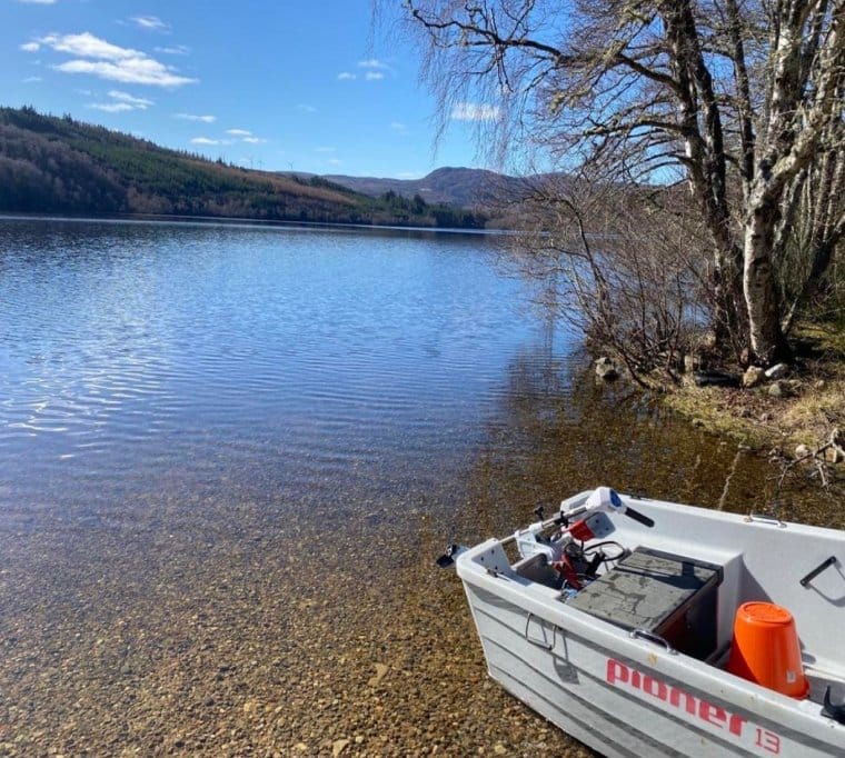 Achilty loch trout fishery 2