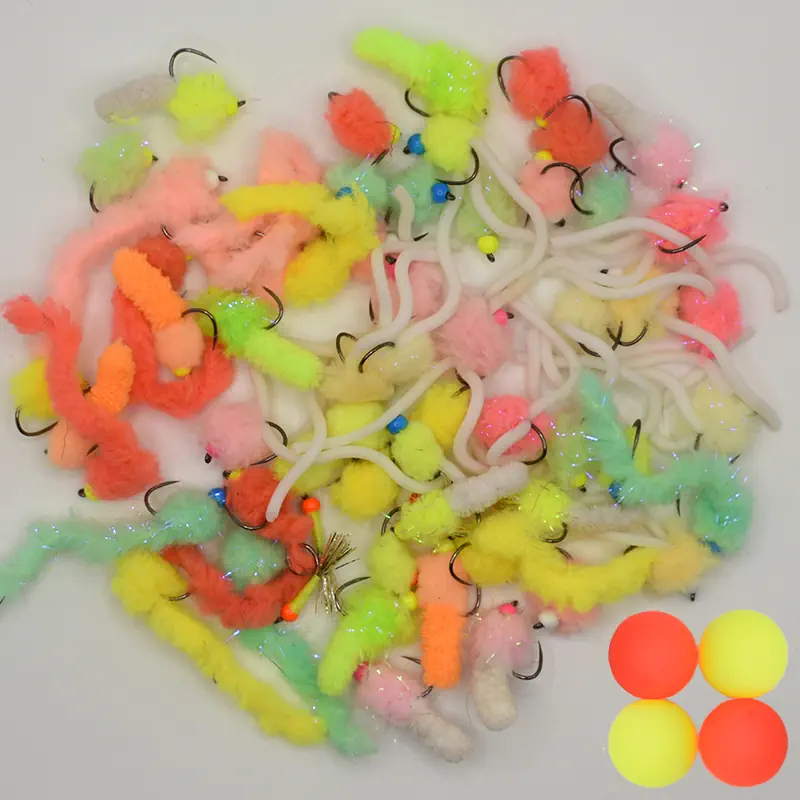 60 Bung Flies & Pack of Bungs