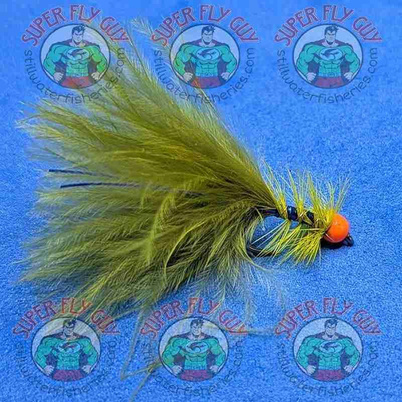 A Dozen Hot Headed Blue Flash Olive Dancers