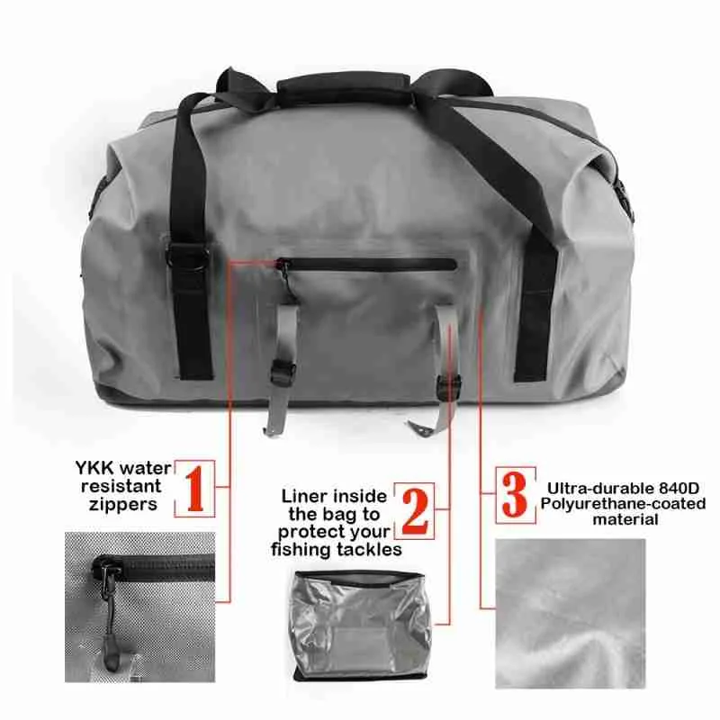 Airflex-Hurricane Roll Top Duffel Bag - Image 5