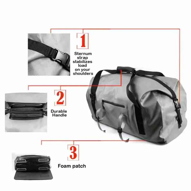 Airflex-Hurricane Roll Top Duffel Bag - Image 4