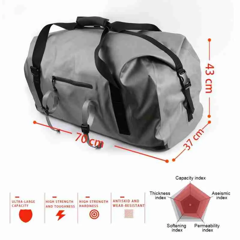 Airflex-Hurricane Roll Top Duffel Bag - Image 6