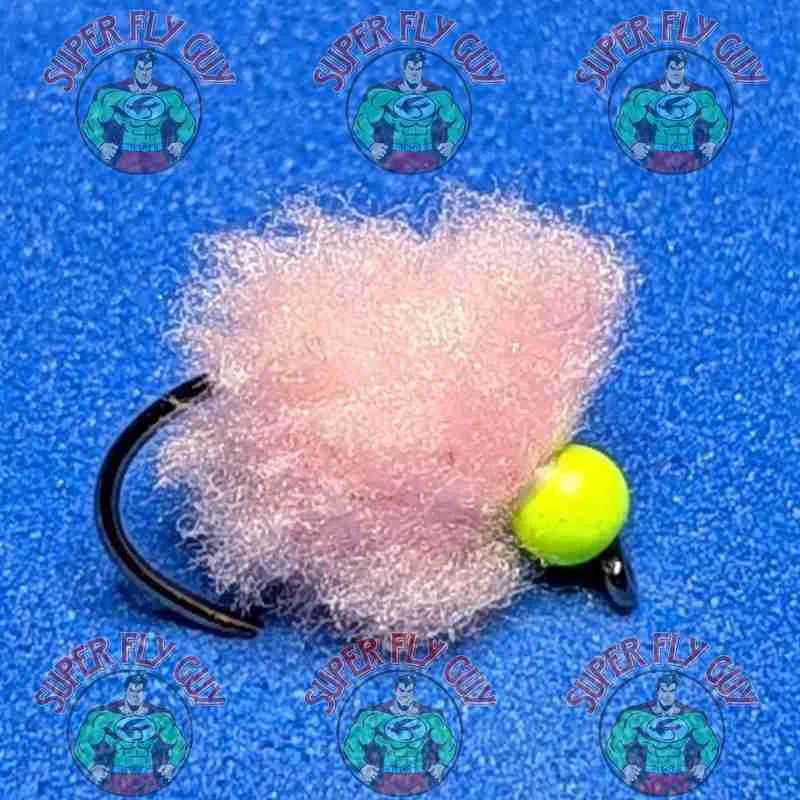 Eggstasy Beaded Egg - Candy Pink & Chartreuse - Image 2