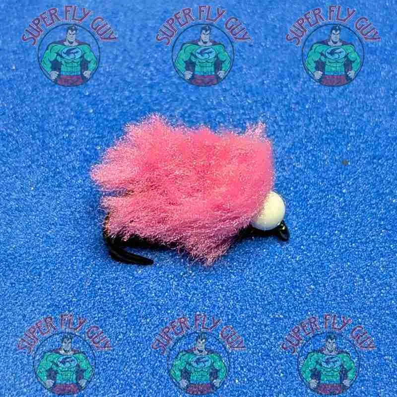 Eggstasy Beaded Egg - Candy Pink & White - Image 2