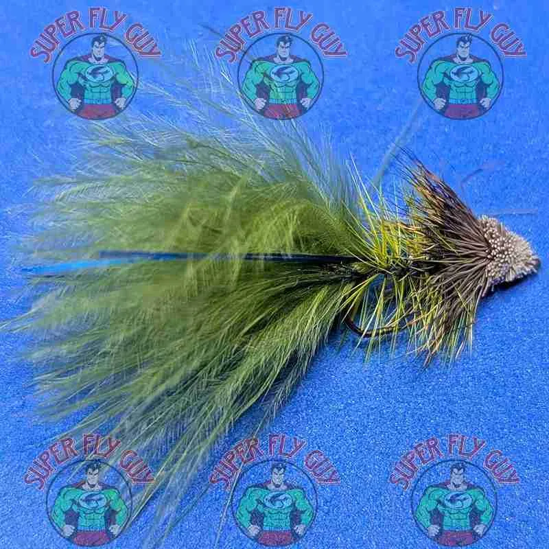 Blue Flash Damsel Muddler - Image 2