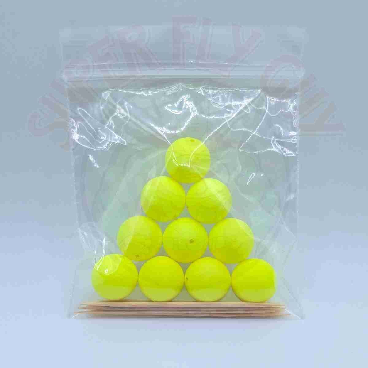 Chartreuse 15mm Sphere Bung Pack