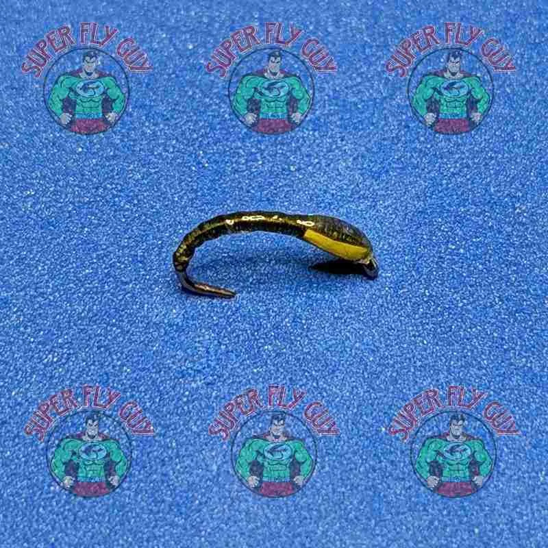 Olive Flexi Gold Cheek Buzzer - Image 2