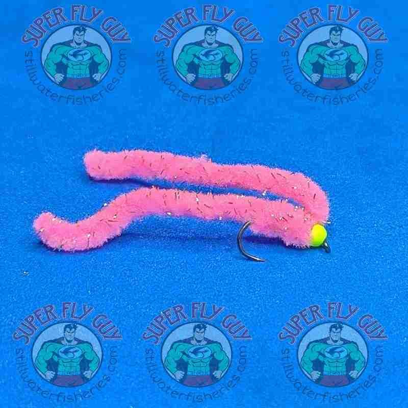 A Dozen Pink Shimmer Worms