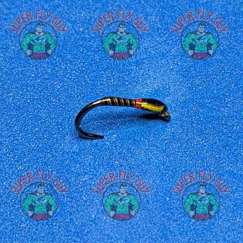 Quilled Red and Black Sunburst Vicar Buzzer - Image 2