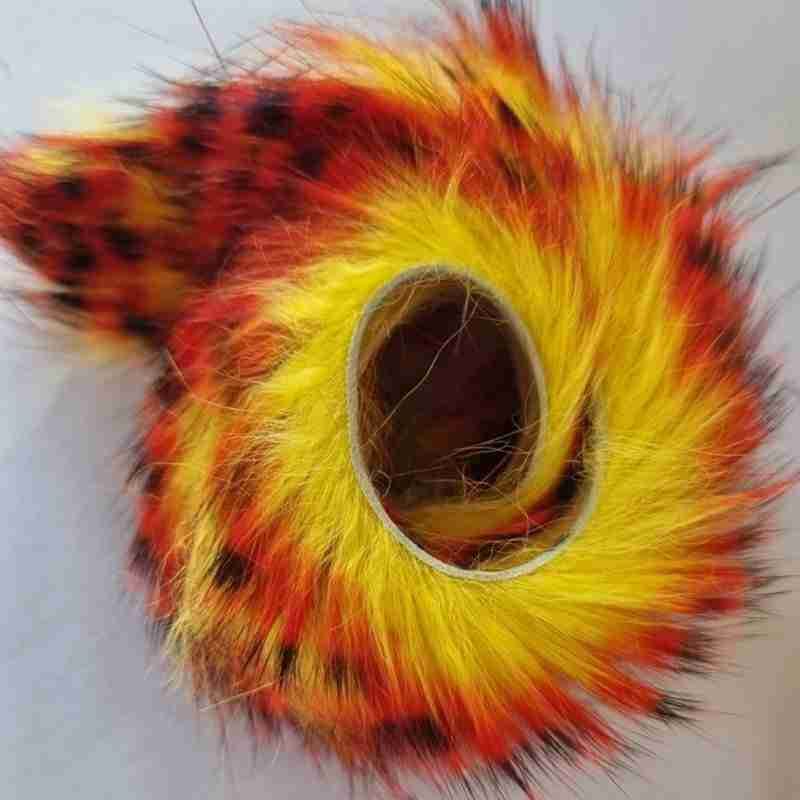 SMG 2 Tone Barred Rabbit Zonker Strips