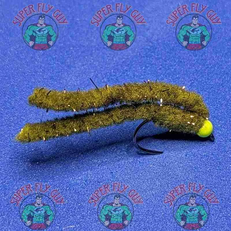 Shimmer Worm - Olive - Image 2