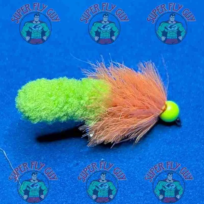 Wotsit - Orange & Chartreuse