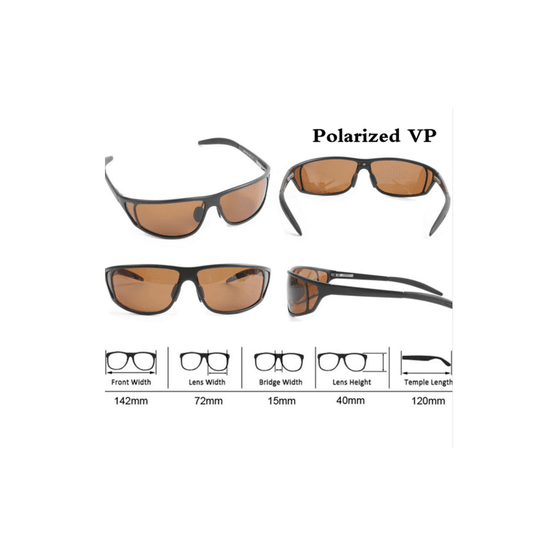 VP Polarized Titanium Sunglasses - Image 6