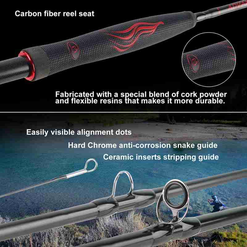 ADVANCE Fast Action Fly Fishing Rod - Image 4