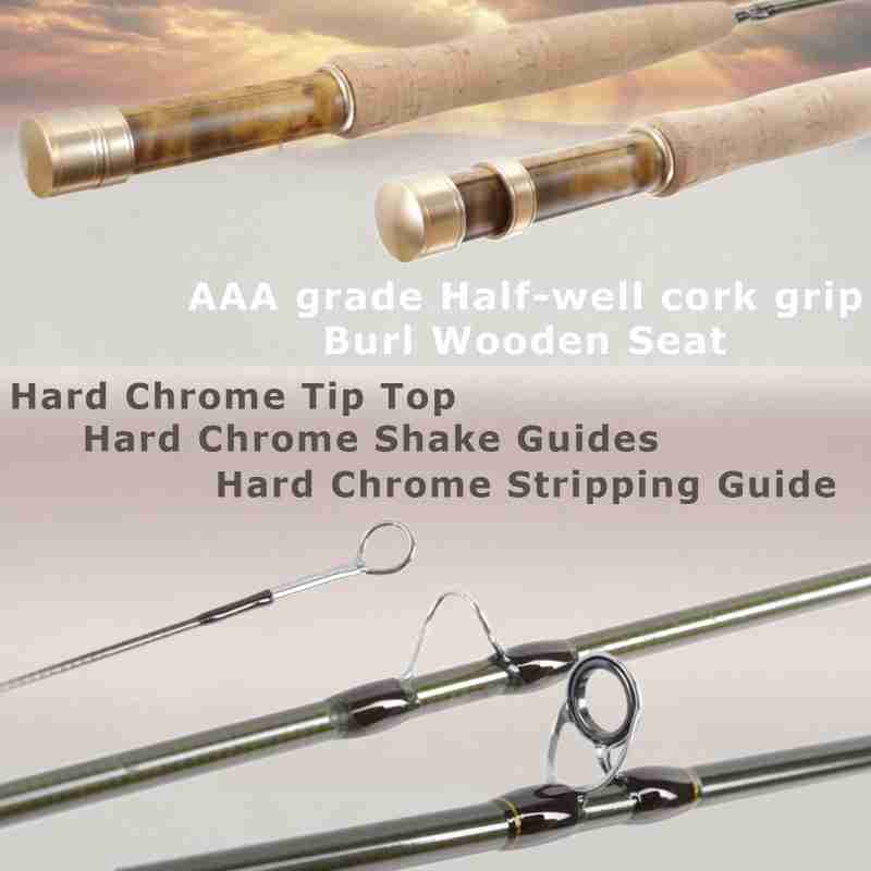 Crystal Black V-Feather Fly Rod - Image 2