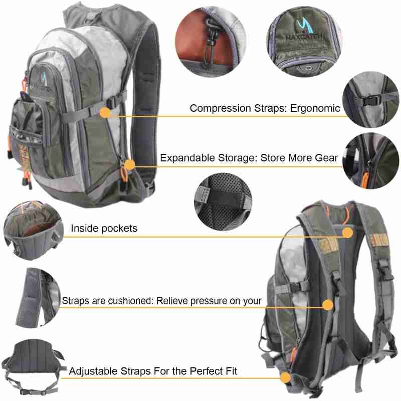 DUO Fly Fishing Backpack With Tackle Chest Pack - Image 3