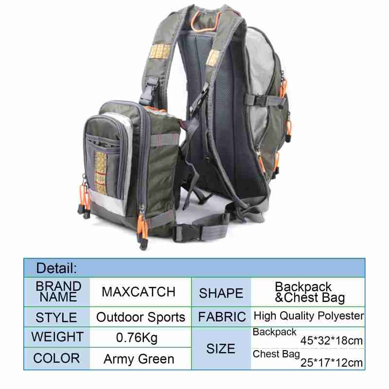 DUO Fly Fishing Backpack With Tackle Chest Pack - Image 4