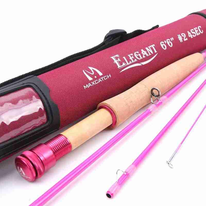 Elegant Pink Fly Rod