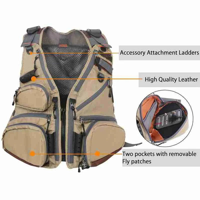 Wildcreek New-Tech Fly Fishing Vest - Image 4