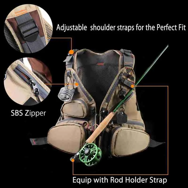Wildcreek New-Tech Fly Fishing Vest - UK Stillwater Fisheries Info