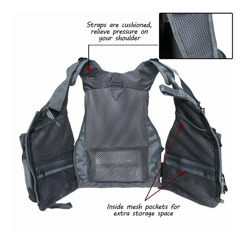 G-Mesh Fly Fishing Outdoor Vest - Image 2