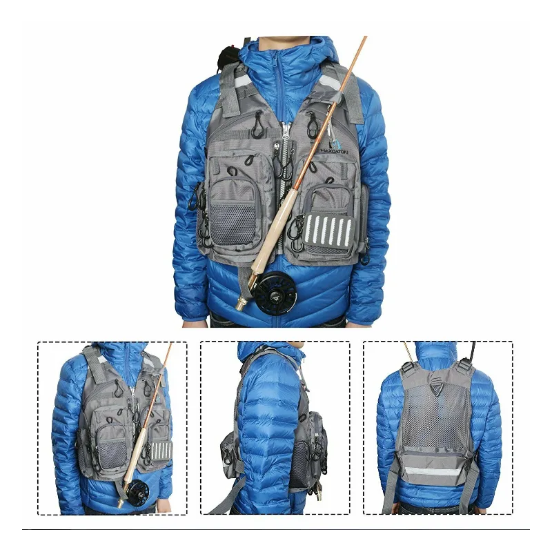 G-Mesh Fly Fishing Outdoor Vest - Image 5