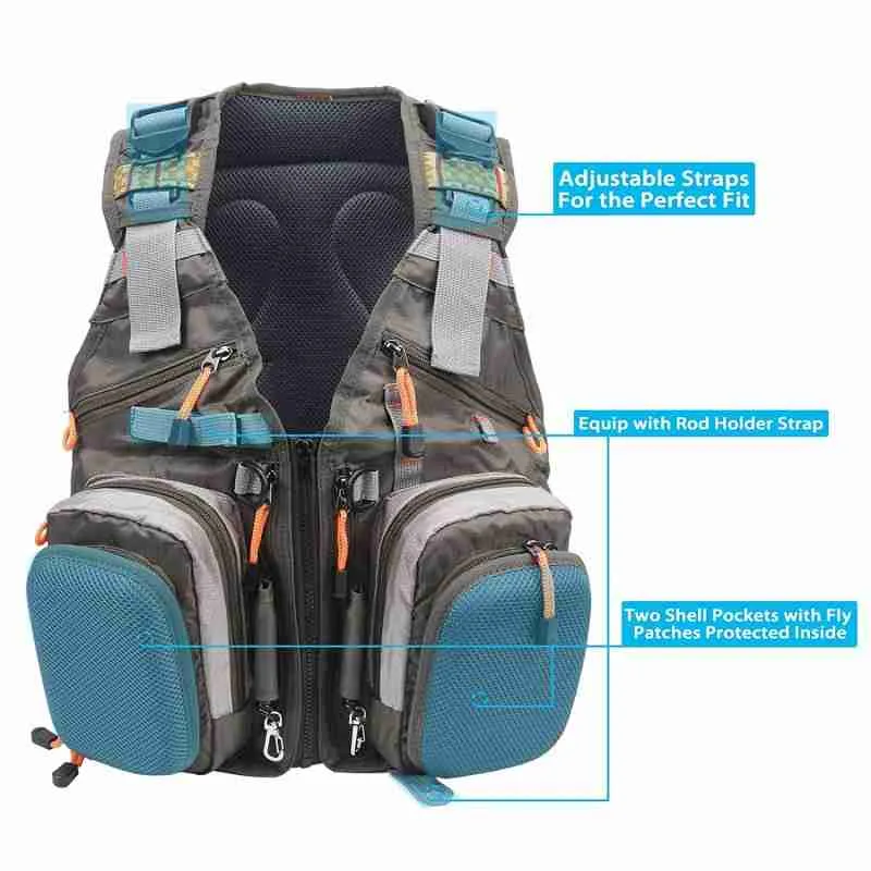 V-POP Fly Fishing Vest (Copy) - Image 4