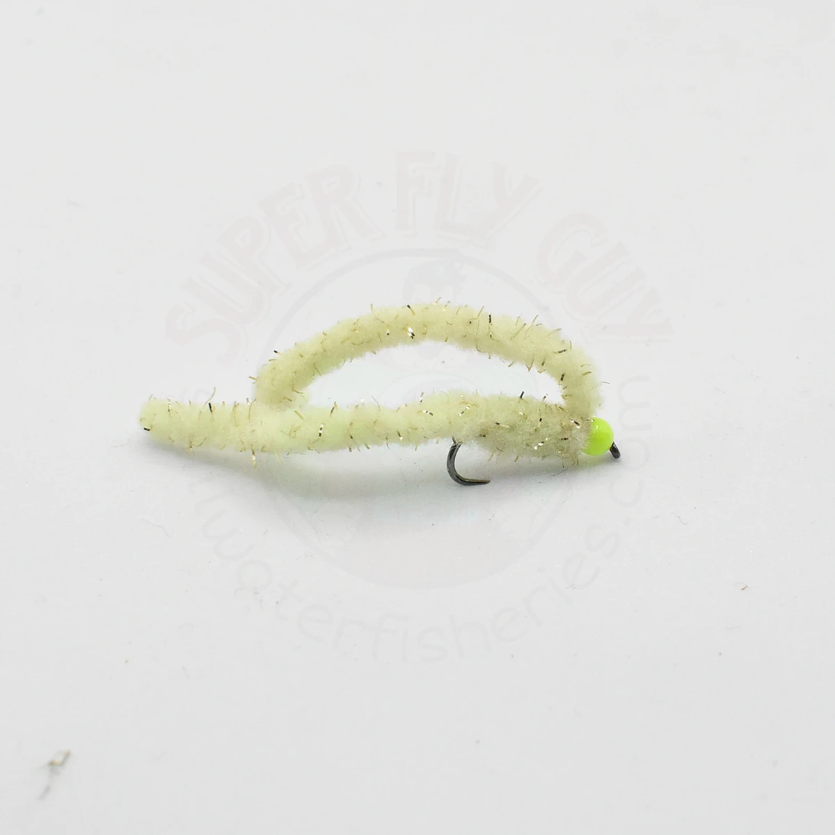 Shimmer Worm - Light Lime