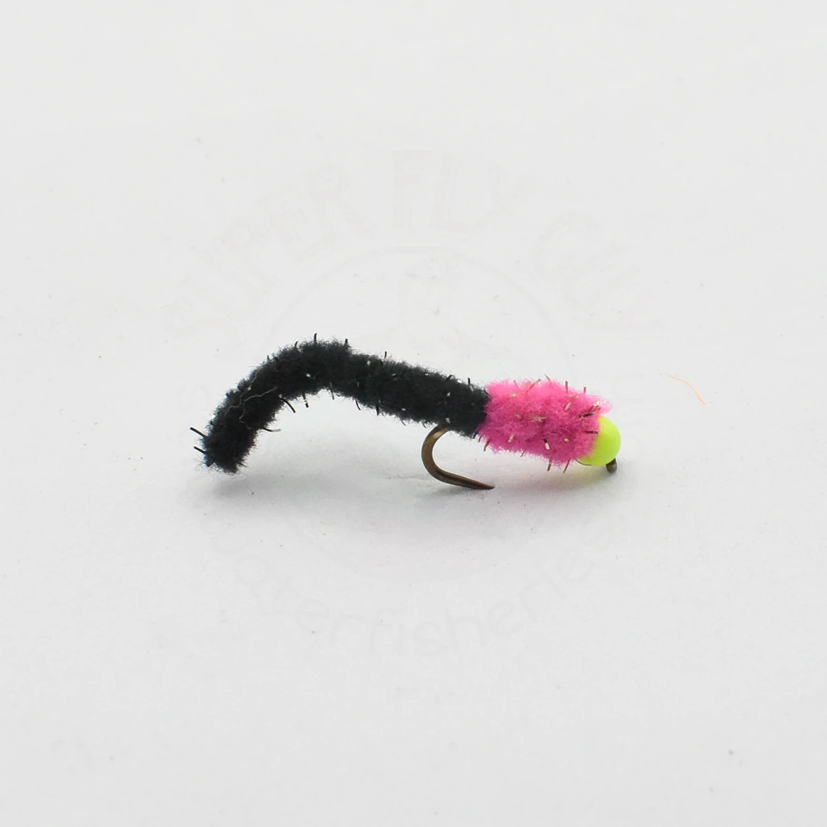 Shimmer Worm - Pink & Black