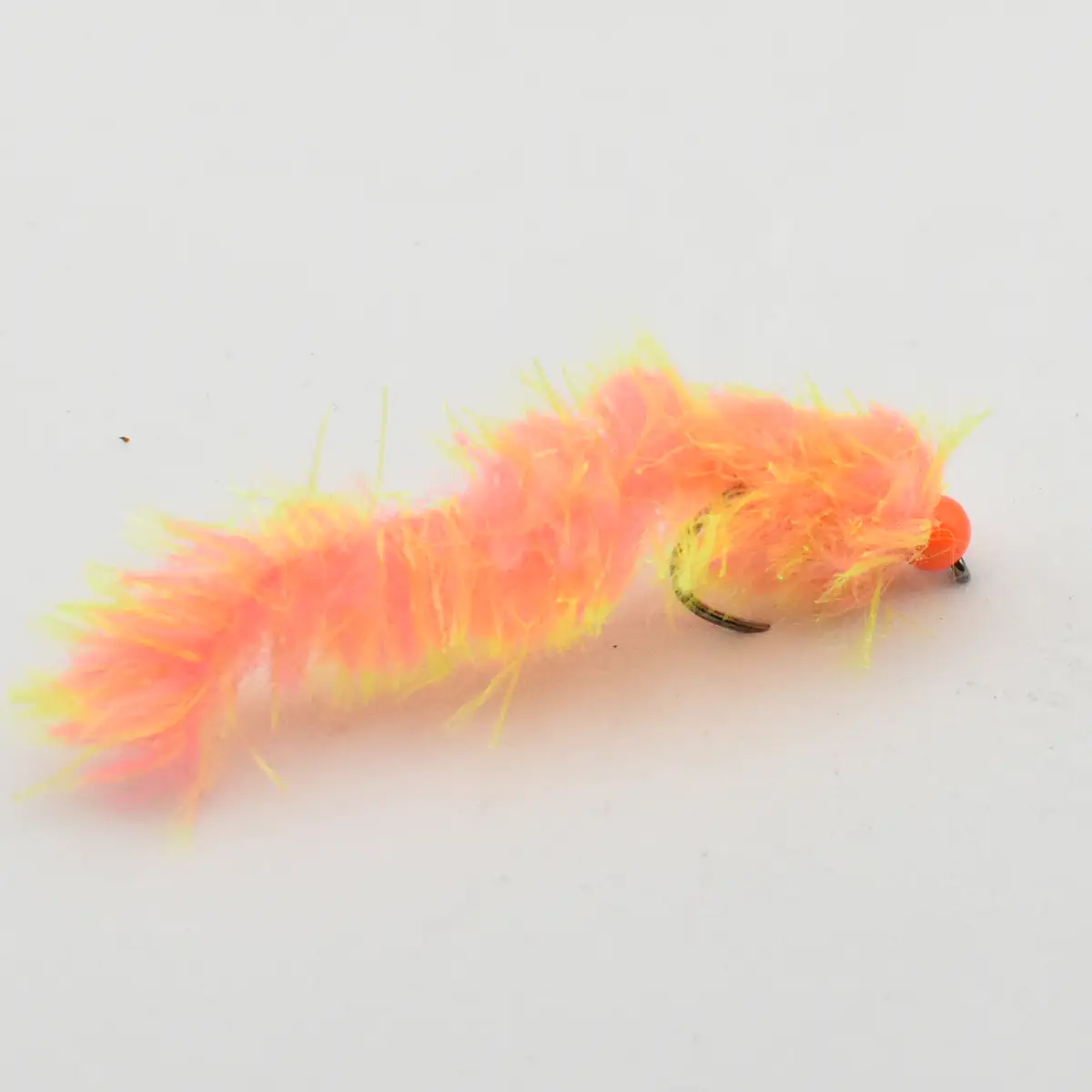 Eggstasy Beaded Worm - Fruitella & Hot Orange