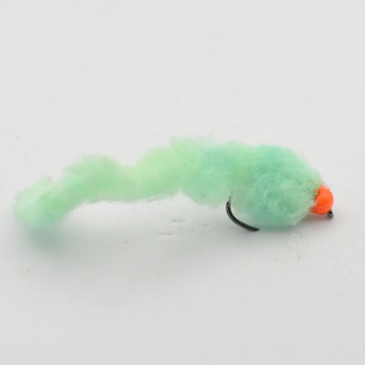 Eggstasy Beaded Worm - Spearmint & Hot Orange