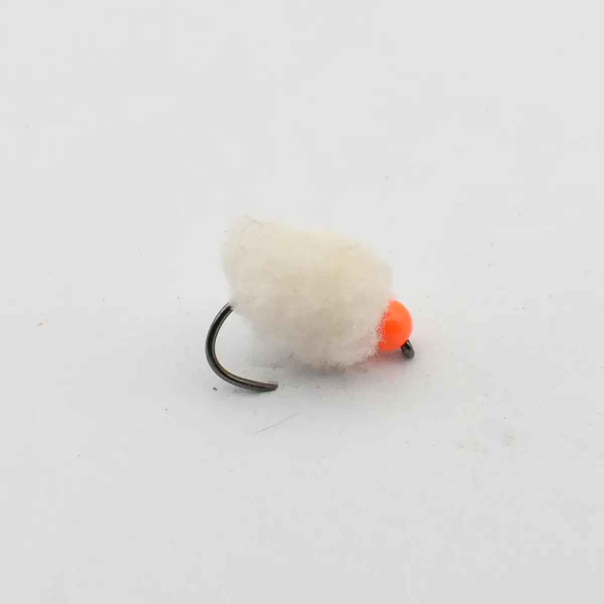Eggstasy Beaded Egg - White & Hot Orange