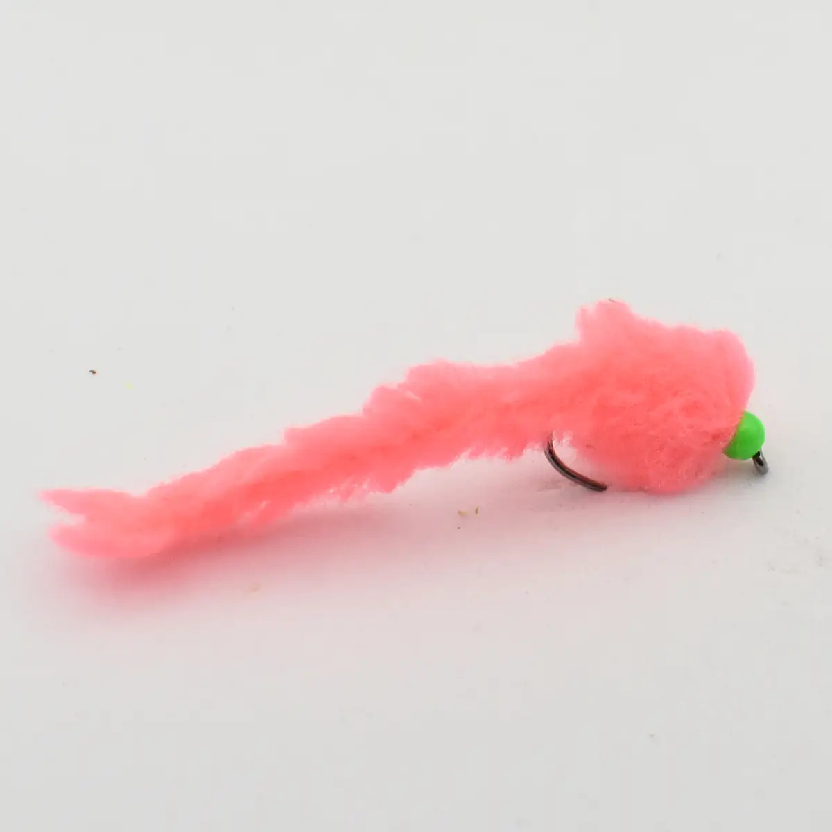 Eggstasy Beaded Worm - Hot Coral & Green