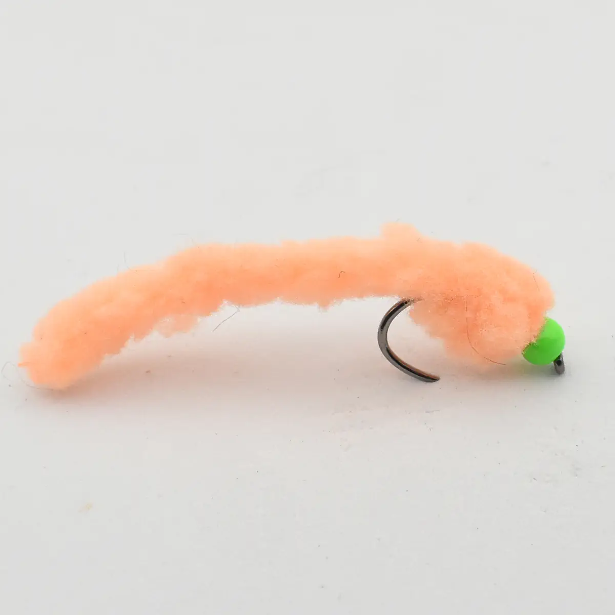 Eggstasy Beaded Worm - Peach & Green