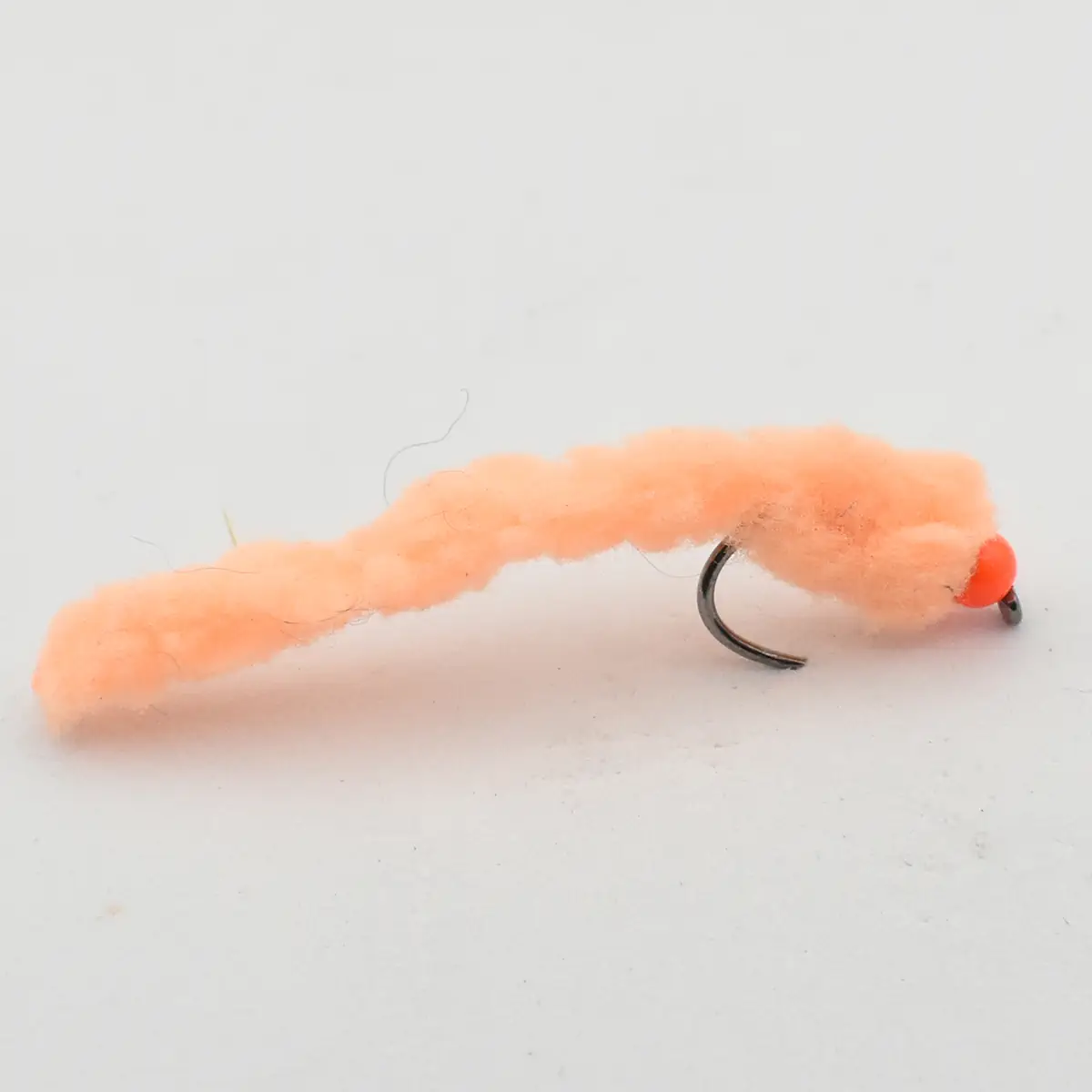 Eggstasy Beaded Worm - Peach & Hot Orange