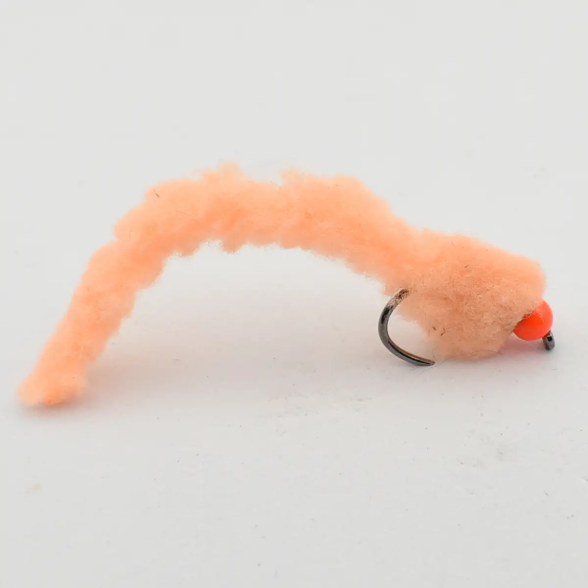 Eggstasy Beaded Worm - Peach & Red