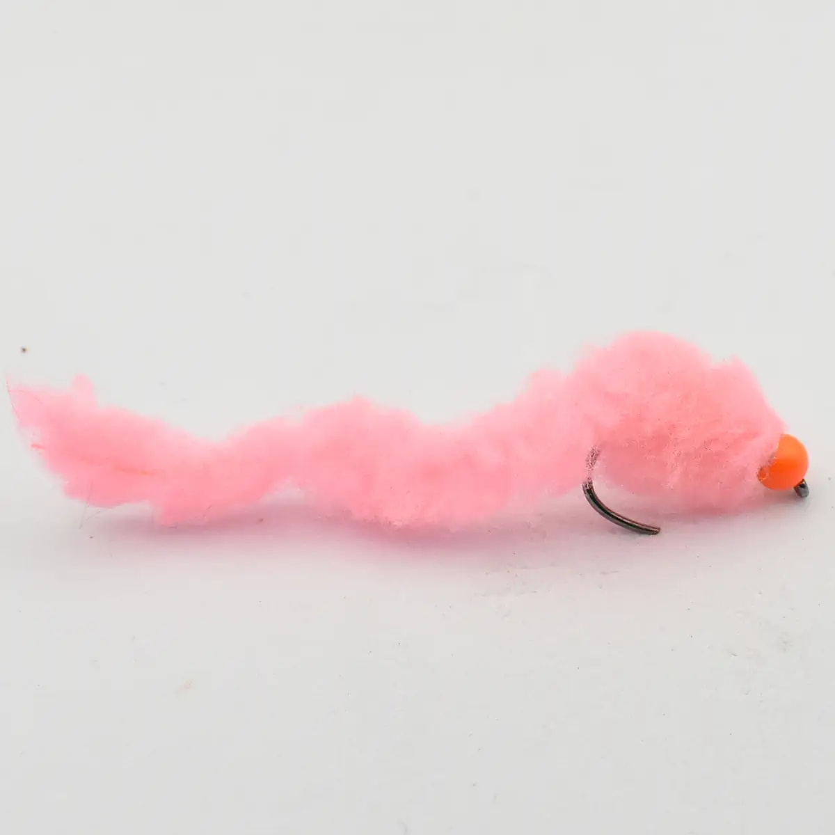 Eggstasy Beaded Worm - Coral & Hot Orange