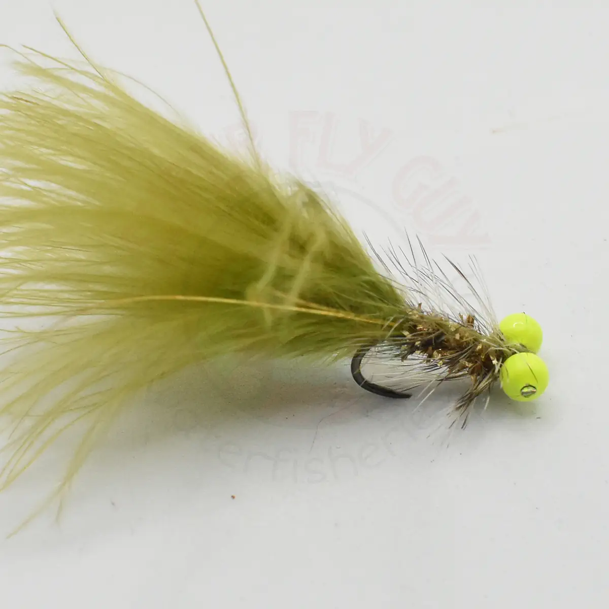 Humungous - Chartreuse Headed Gold & Olive