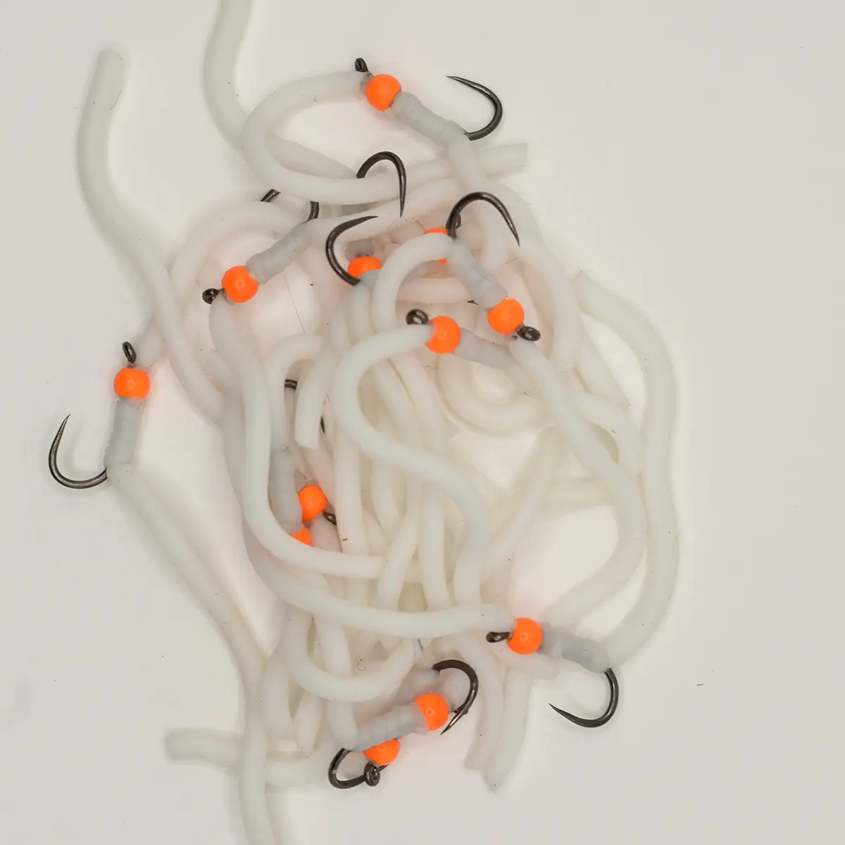 A Dozen Size 12 White Squirmies